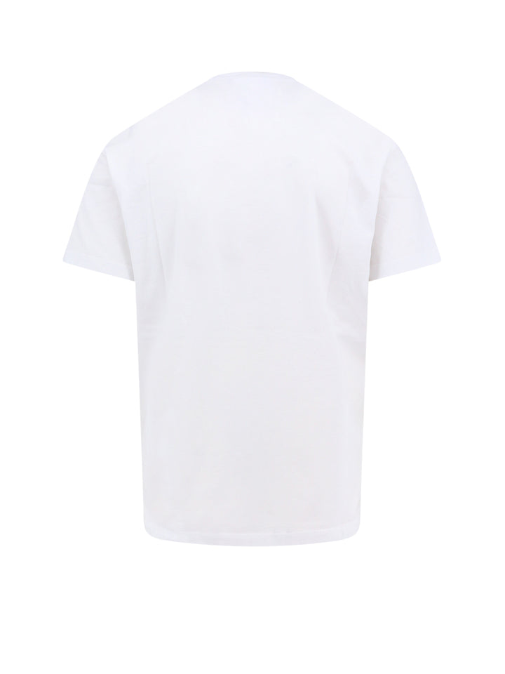 Cotton t-shirt with frontal logo print