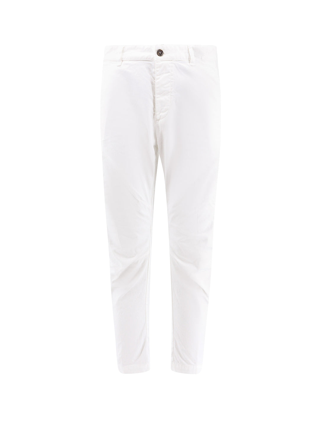 Cotton trouser with back logo patch