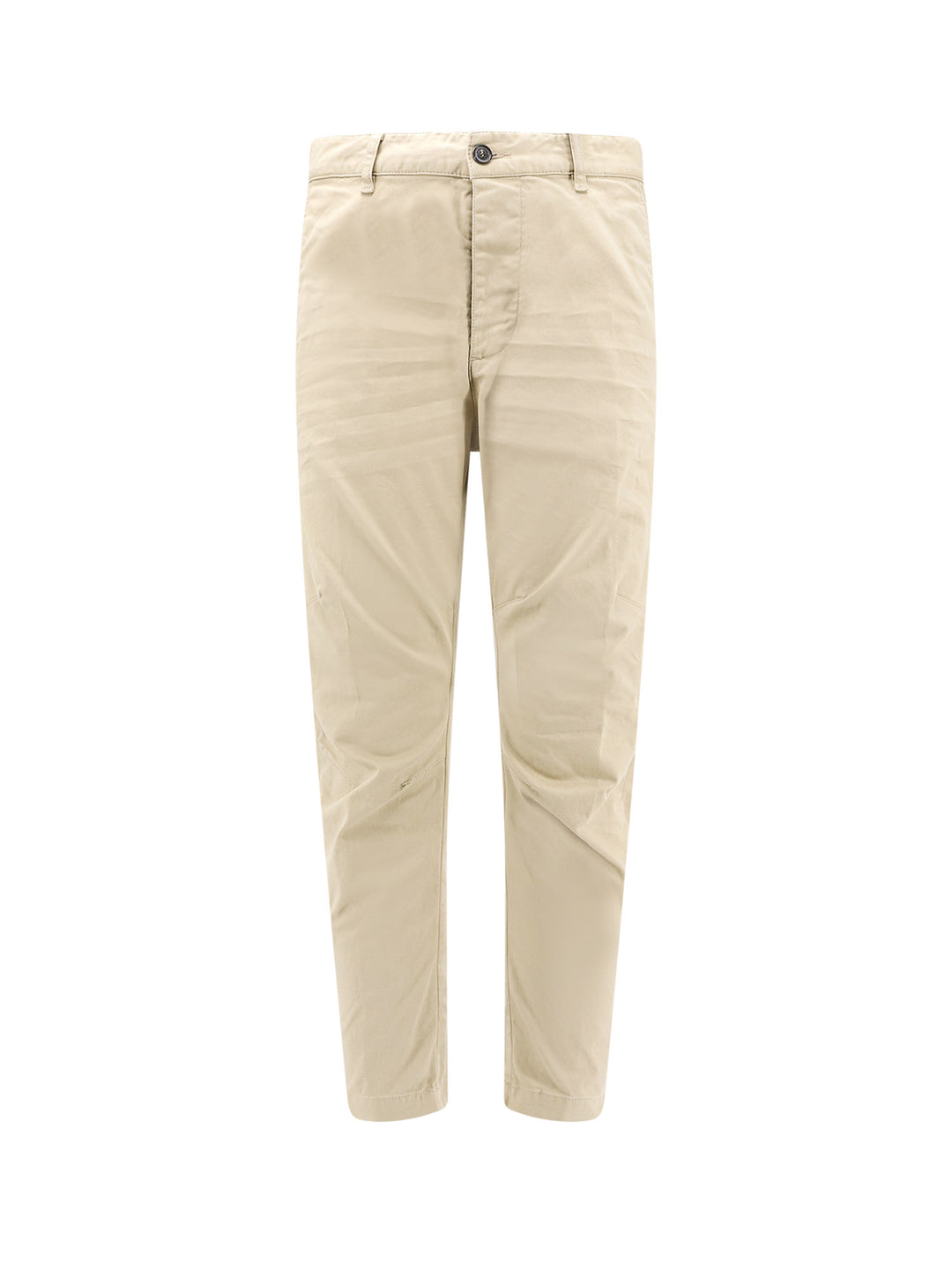 Cotton trouser with back logo patch