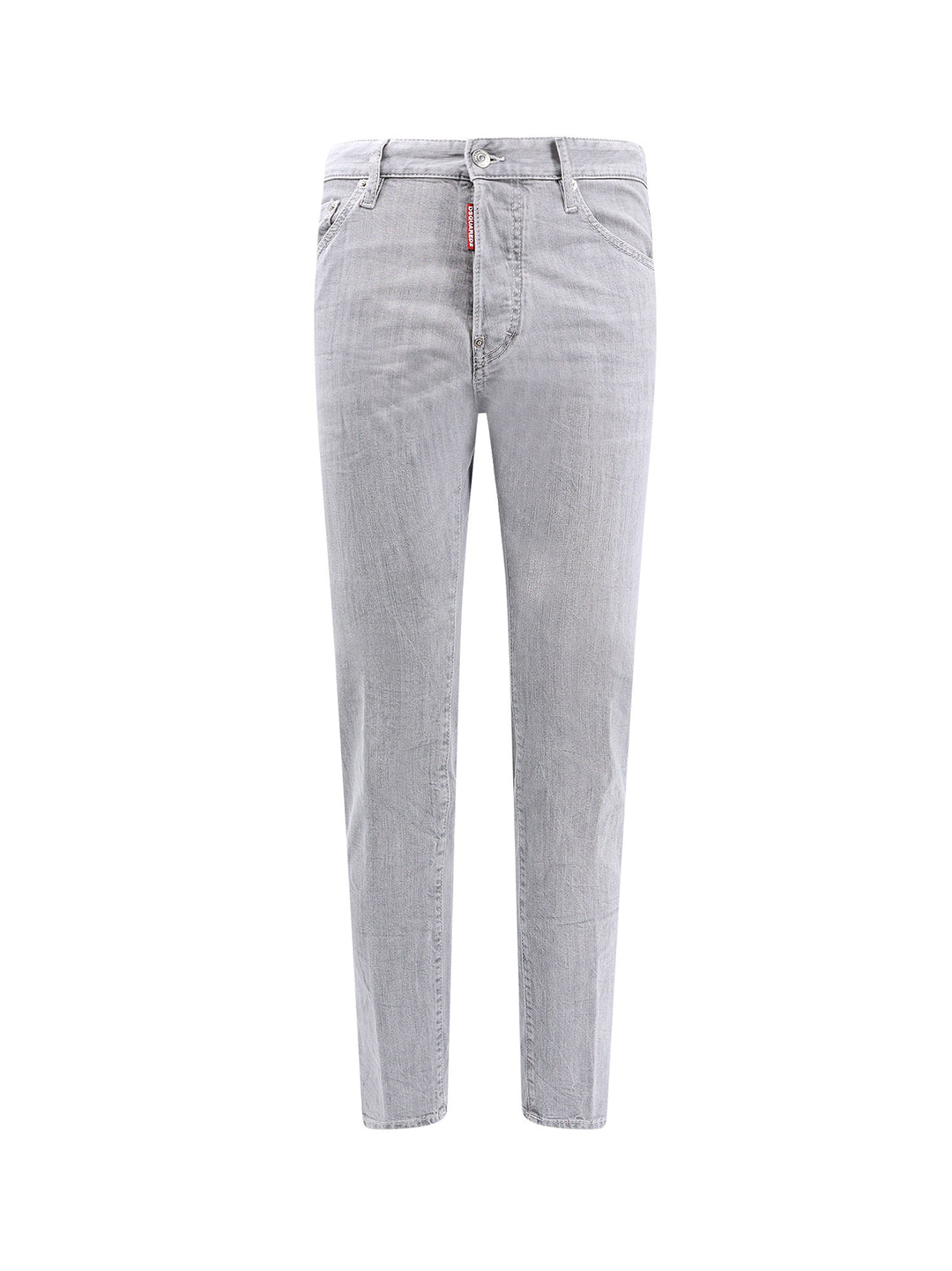 Cotton trouser with back logo patch