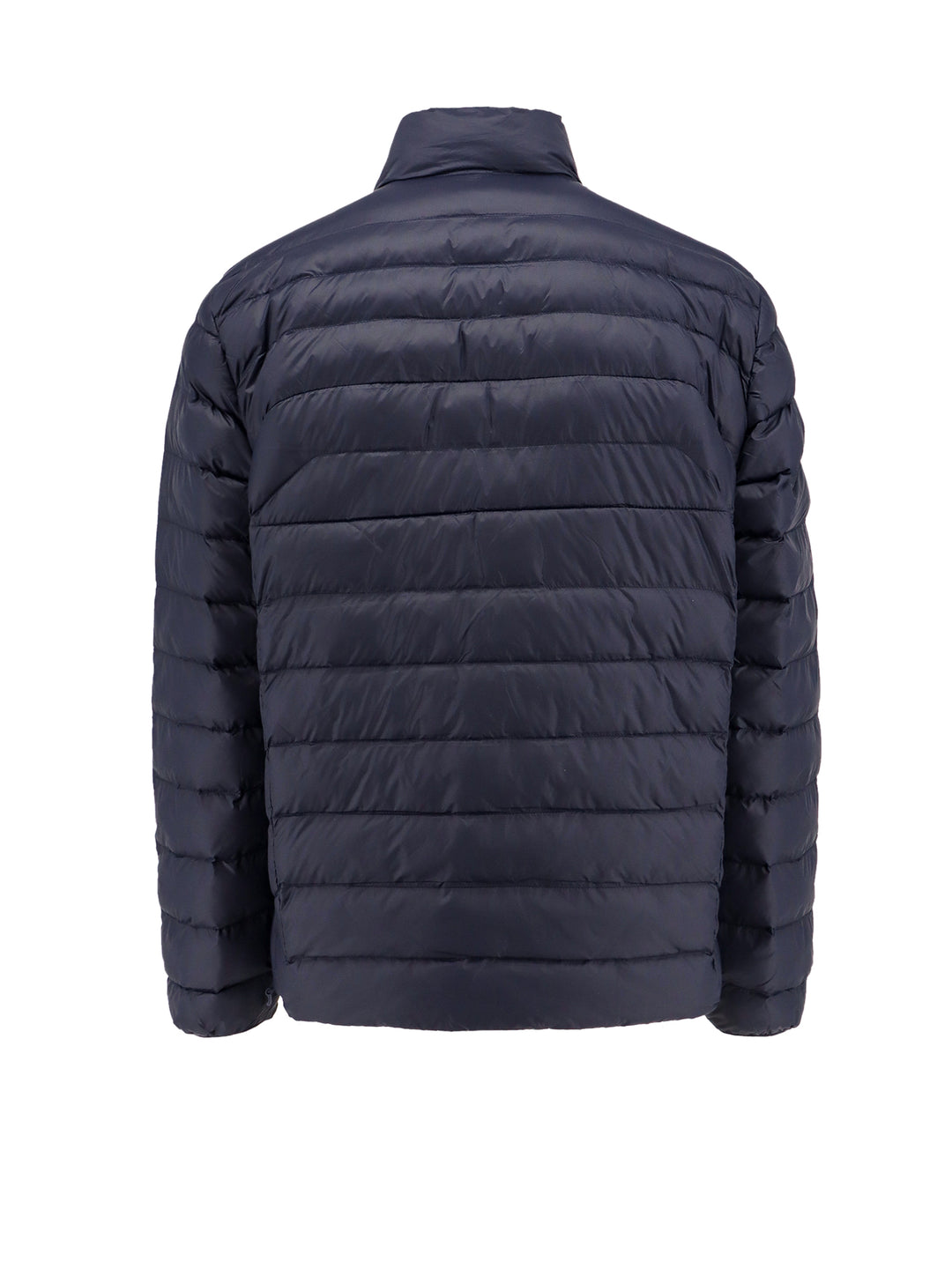 Padded and quilted recycled nylon jacket