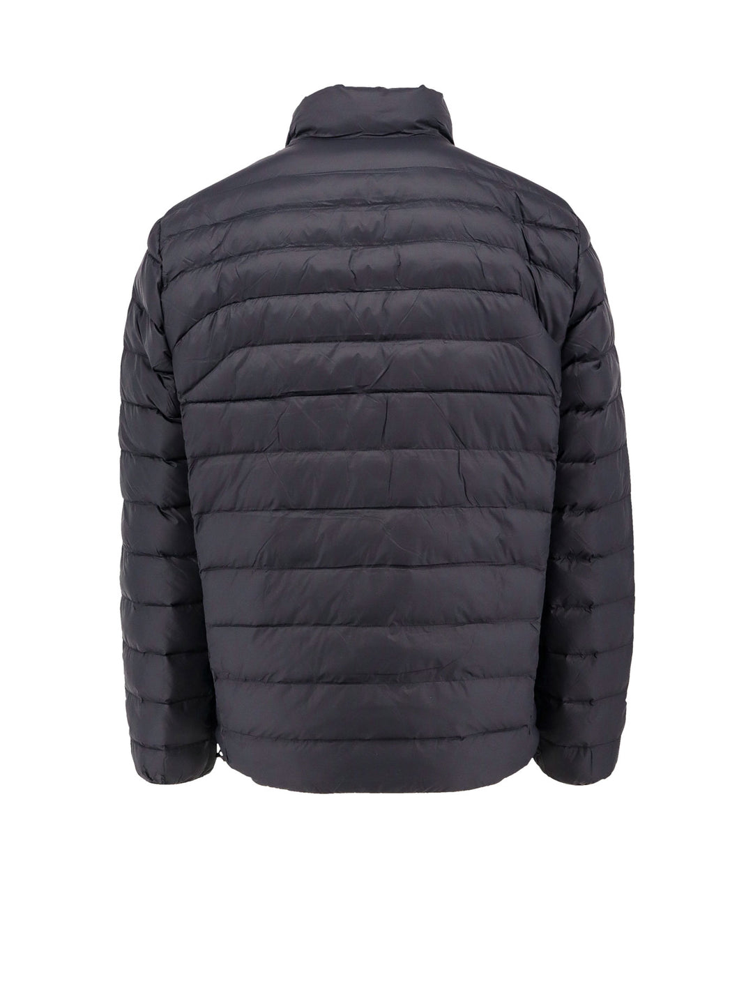 Padded and quilted recycled nylon jacket