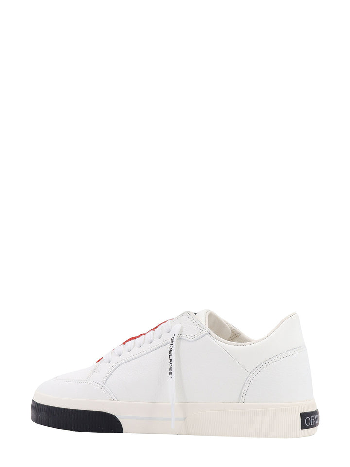 Leather sneakers with iconic Zip Tie