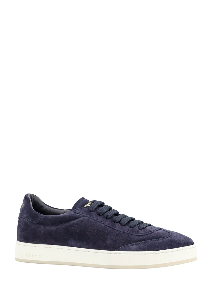 Low-Top suede sneakers with logo detail