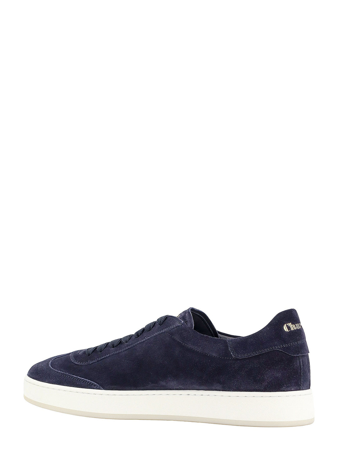 Low-Top suede sneakers with logo detail