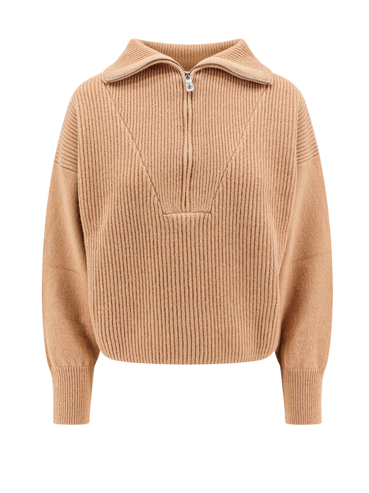 Ribbed wool and cashmere sweater