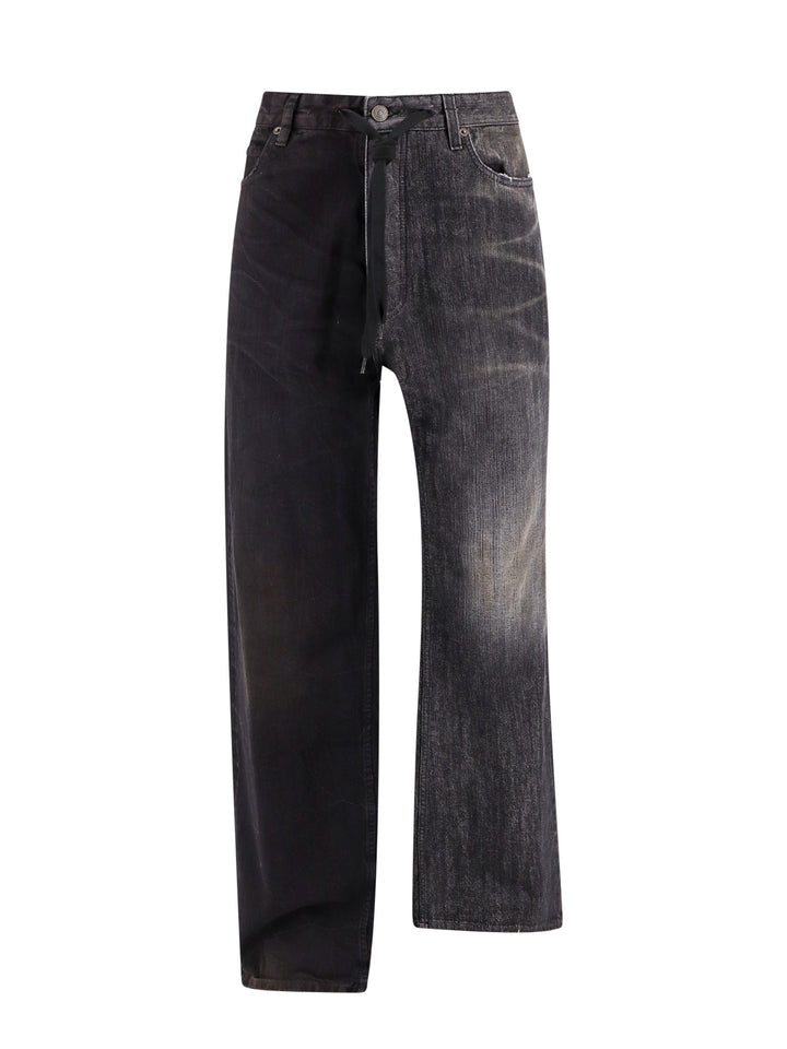 Fifty-Fifty black denim trouser