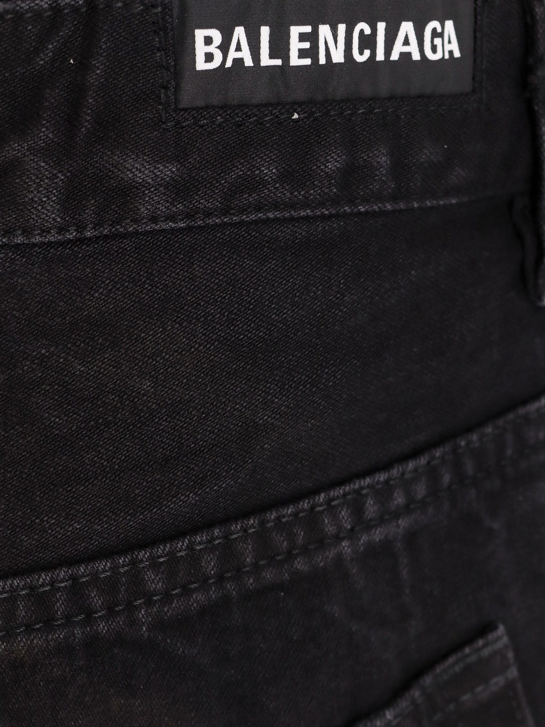 Fifty-Fifty black denim trouser