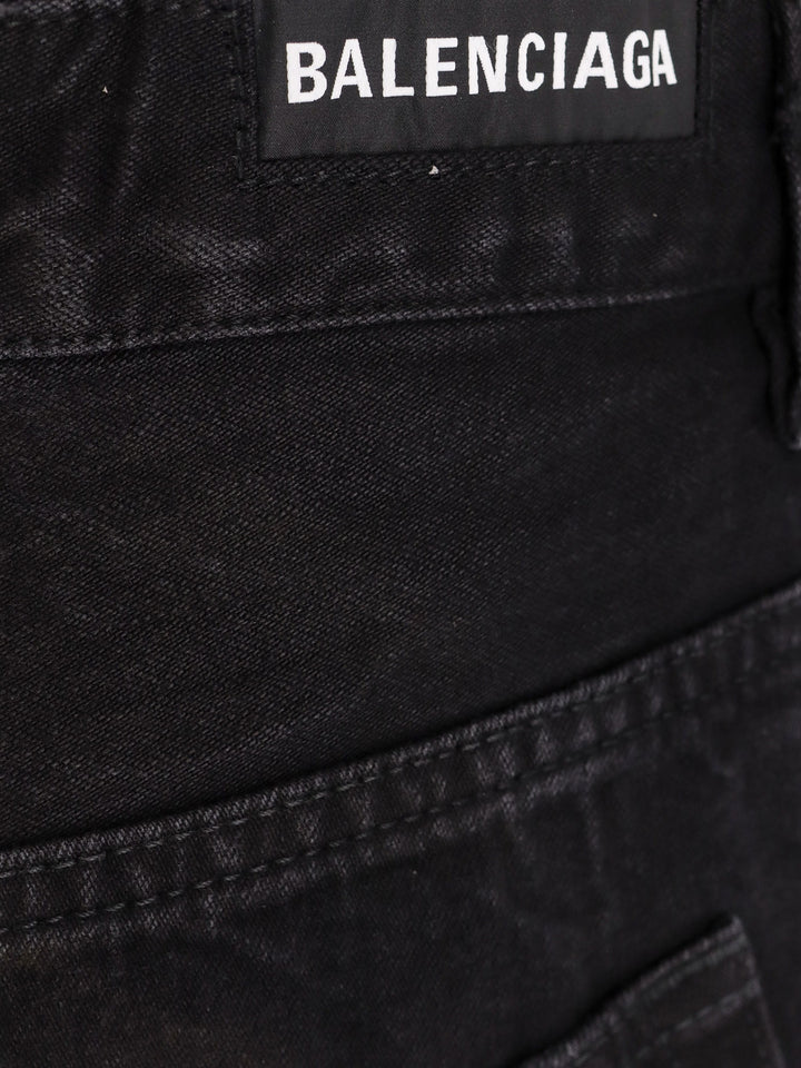 Fifty-Fifty black denim trouser