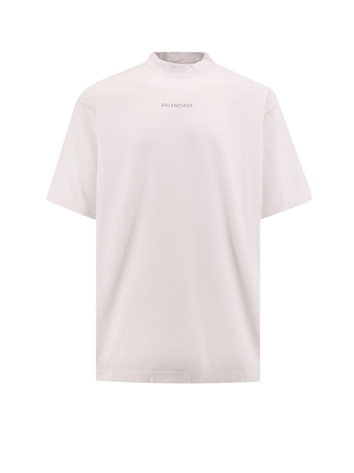 Cotton T-shirt with logo on the front