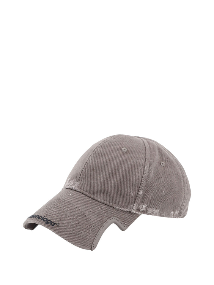 Cotton hat with frontal logo