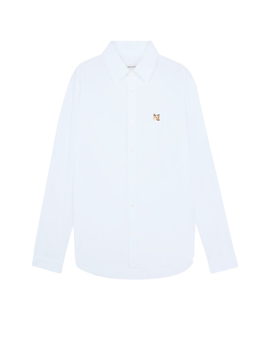 Oxford cotton shirt with embroidered Foxy logo