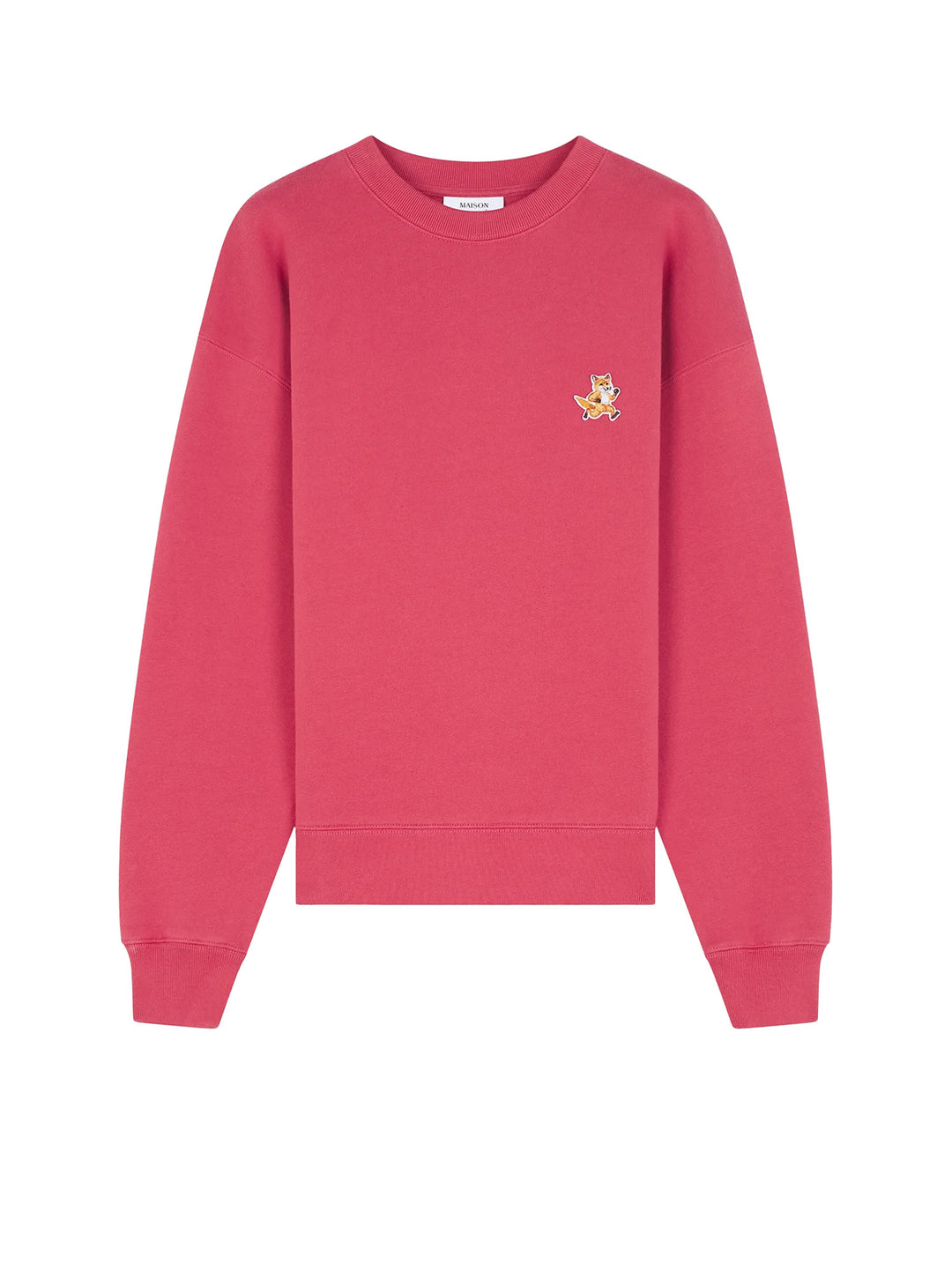 Cotton sweatshirt with iconic embroidered Foxy patch