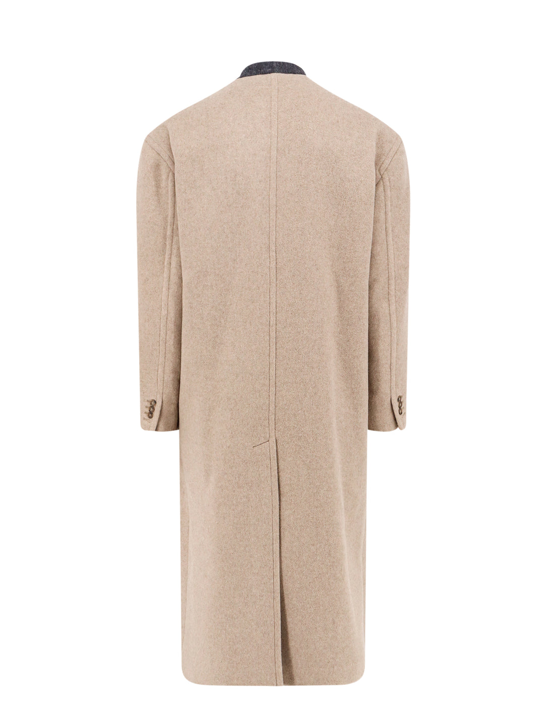 Virgin wool blend coat with Numeric Signature label