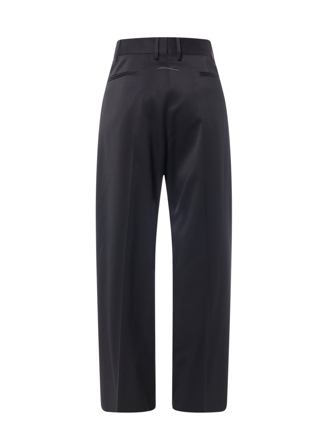 Tuxedo trouser with lateral satin band