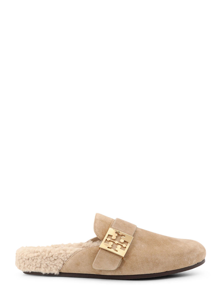 Suede mule