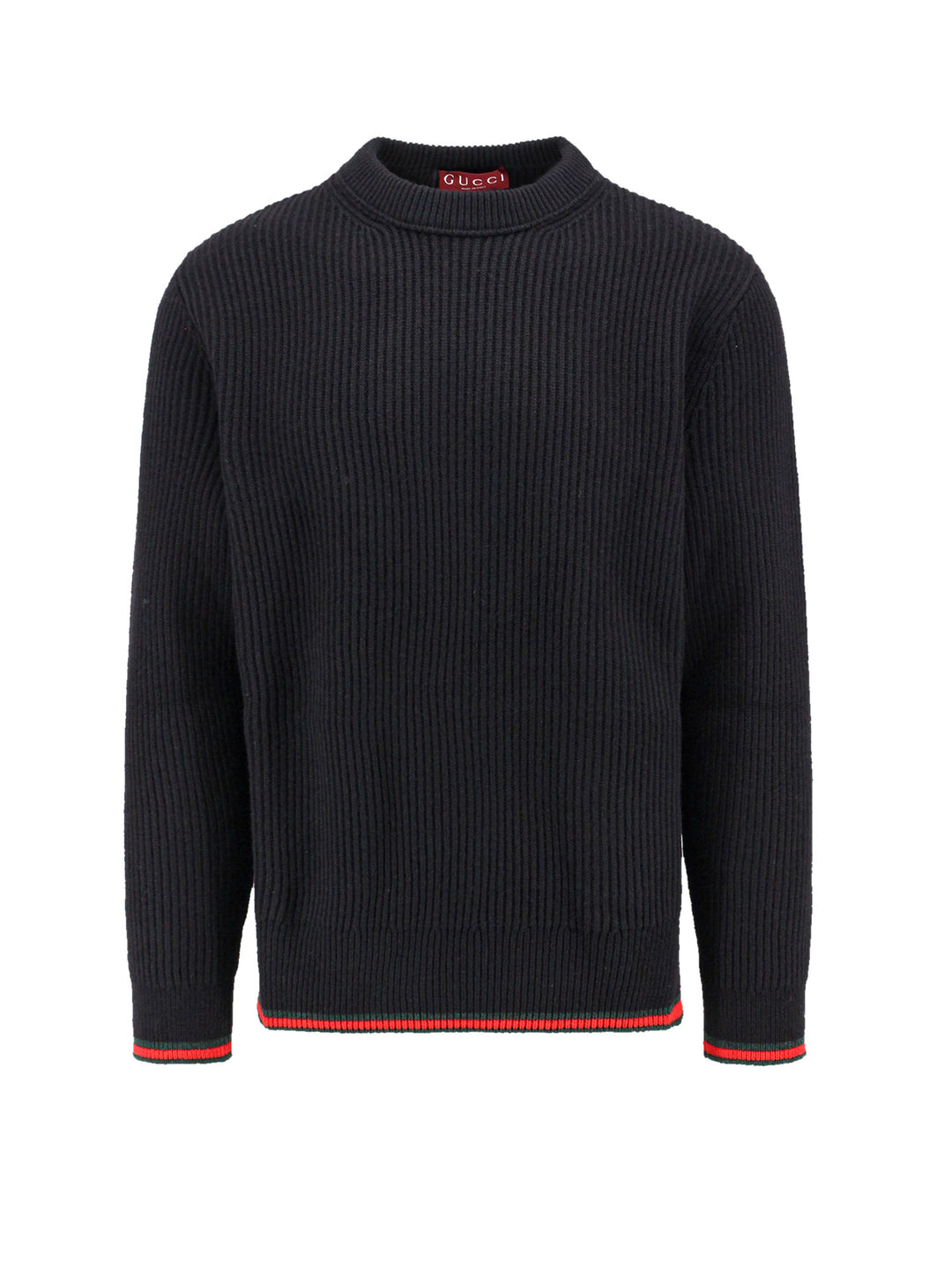 Ribbed wool and cashmere sweater