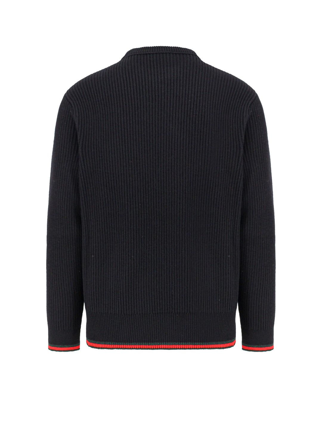 Ribbed wool and cashmere sweater