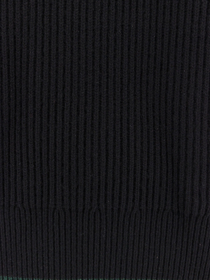 Ribbed wool and cashmere sweater