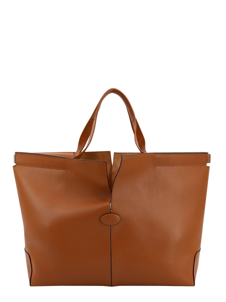 Tod's Di Folio leather shopping bag