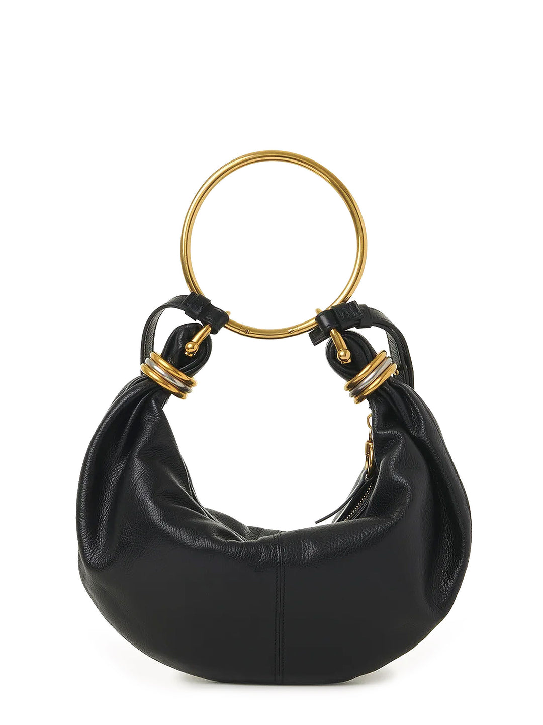 Bracelet Hobo leather bag