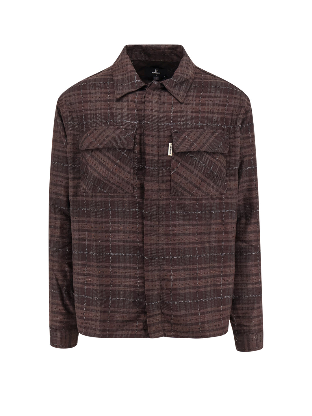 Madras flannel shirt