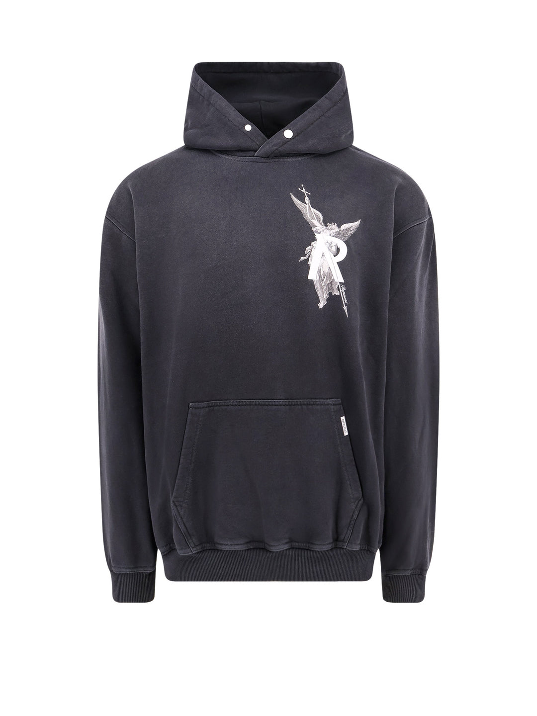 Cotton sweatshirt with Archangel print