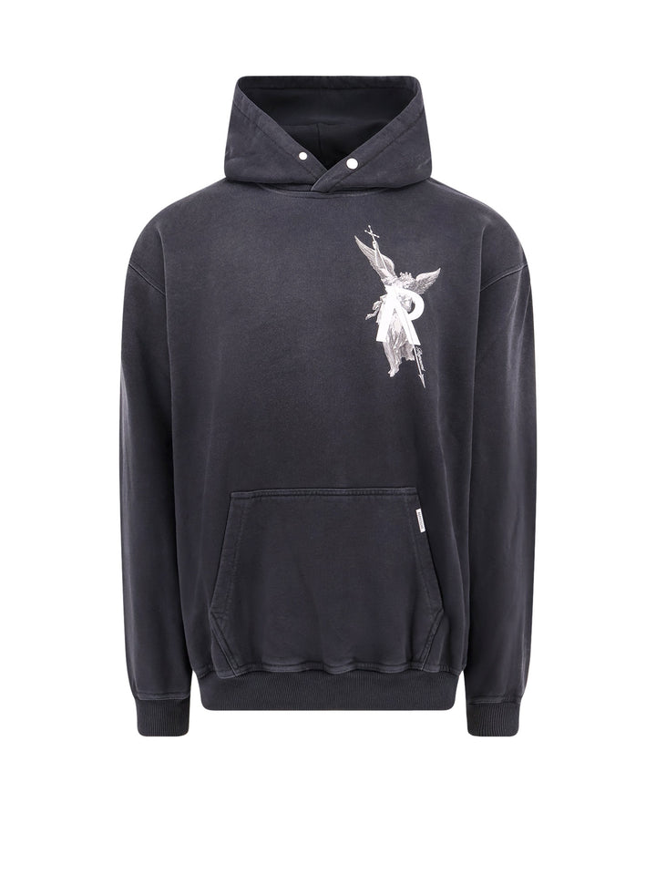 Cotton sweatshirt with Archangel print