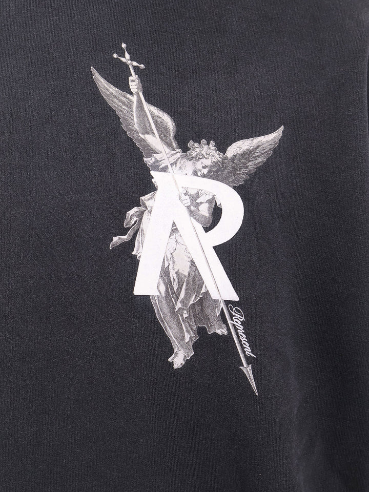 Cotton sweatshirt with Archangel print