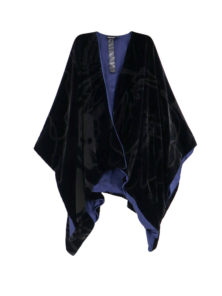 Velvet cape