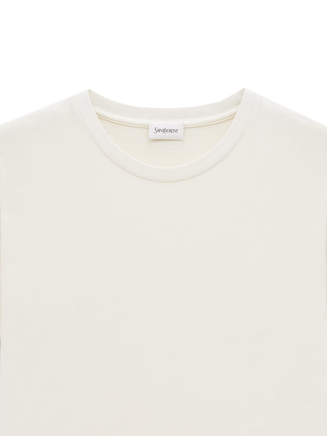 Cotton t-shirt with logo tag