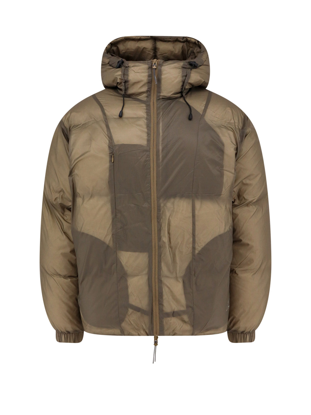 Padded nylon jacket