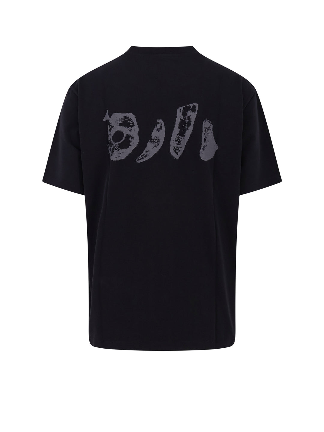 Boxy Fit cotton t-shirt with print on the front