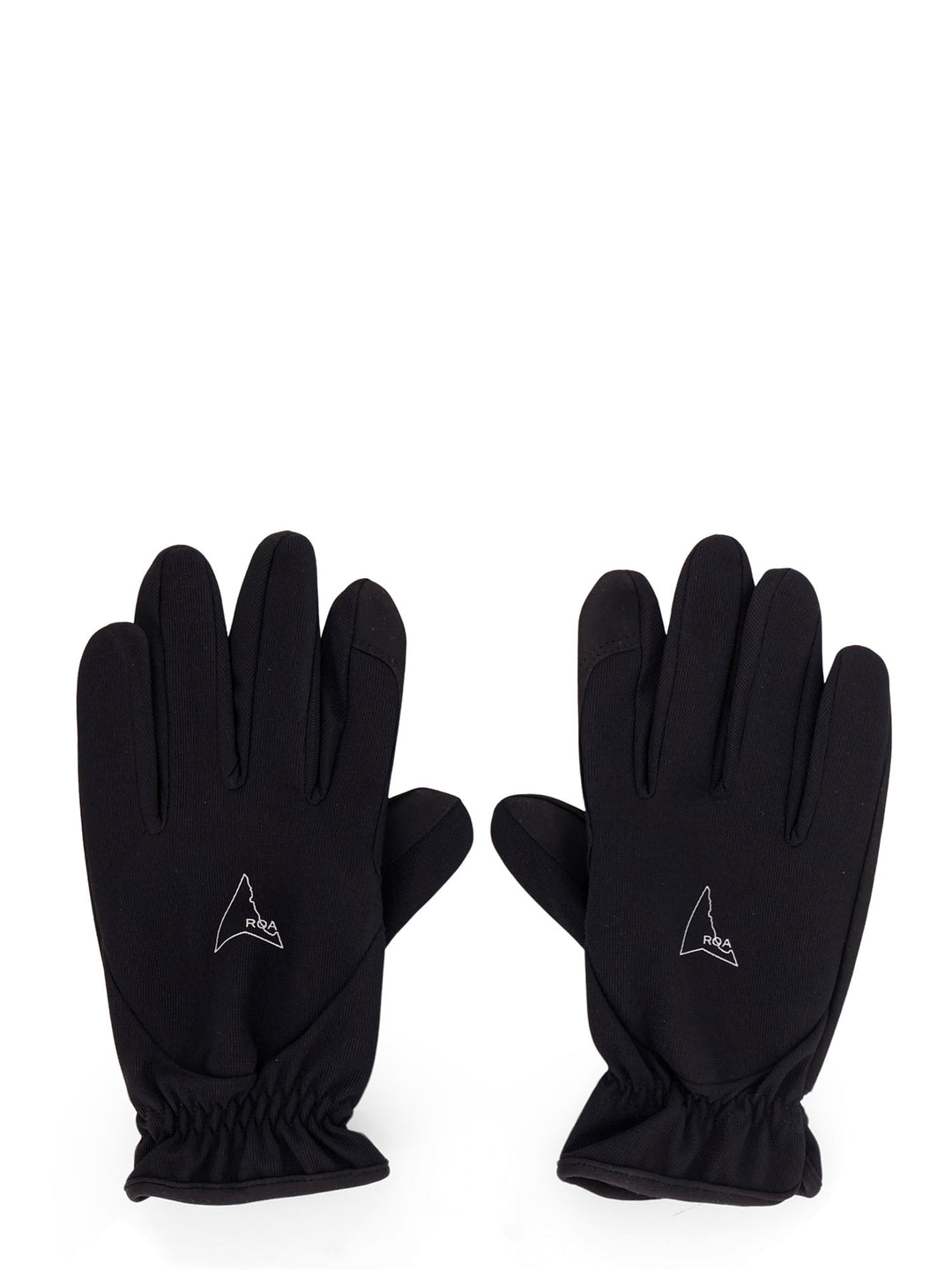 Technical fabric gloves with logo