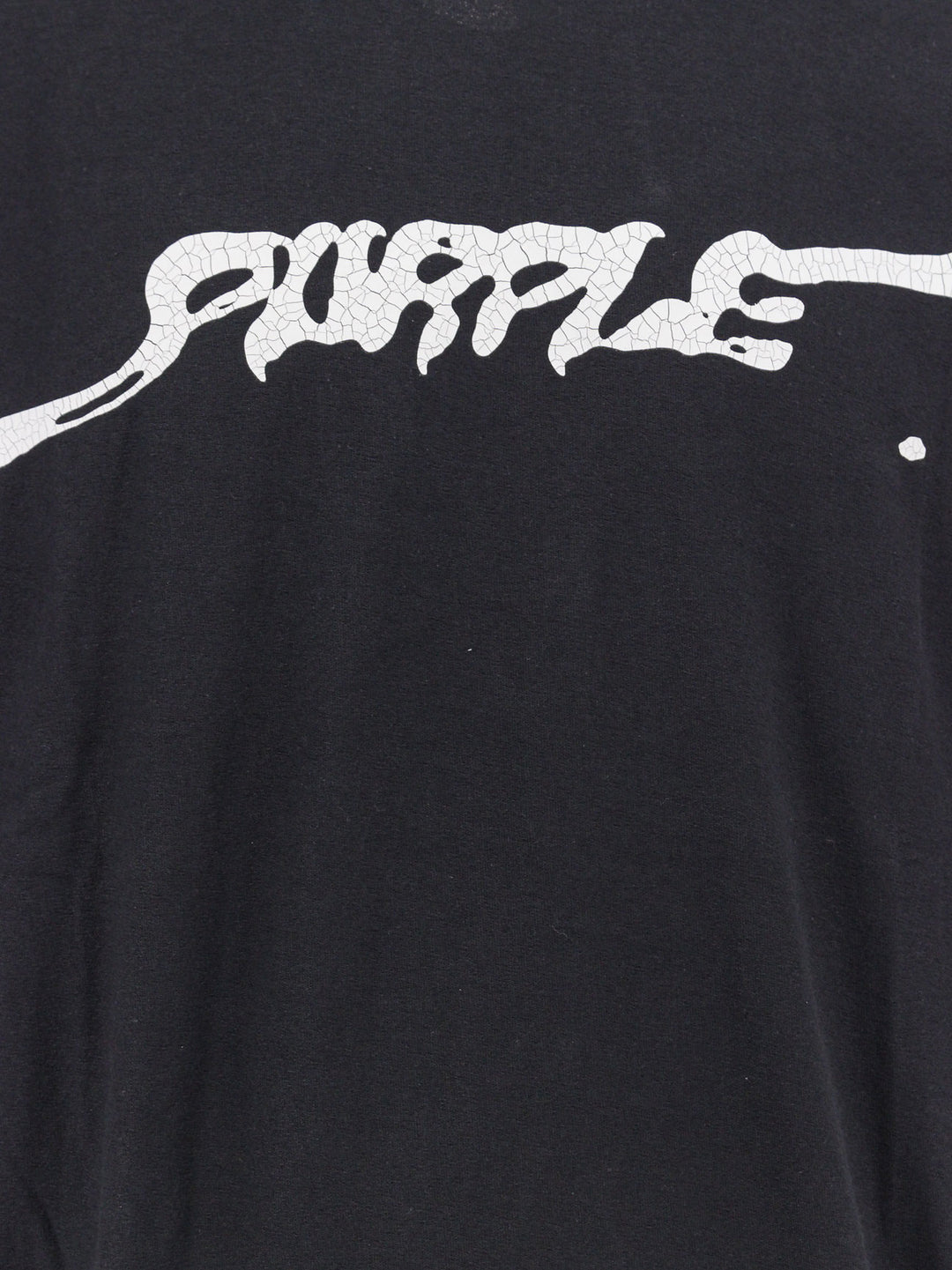 Cotton t-shirt with logo print on the front