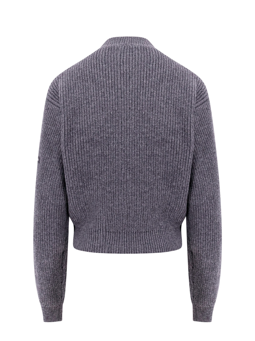 Cropped wool sweater