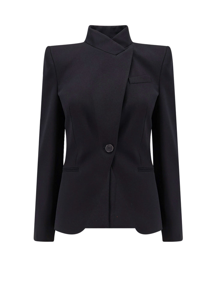 Twisted Spliced wool blazer