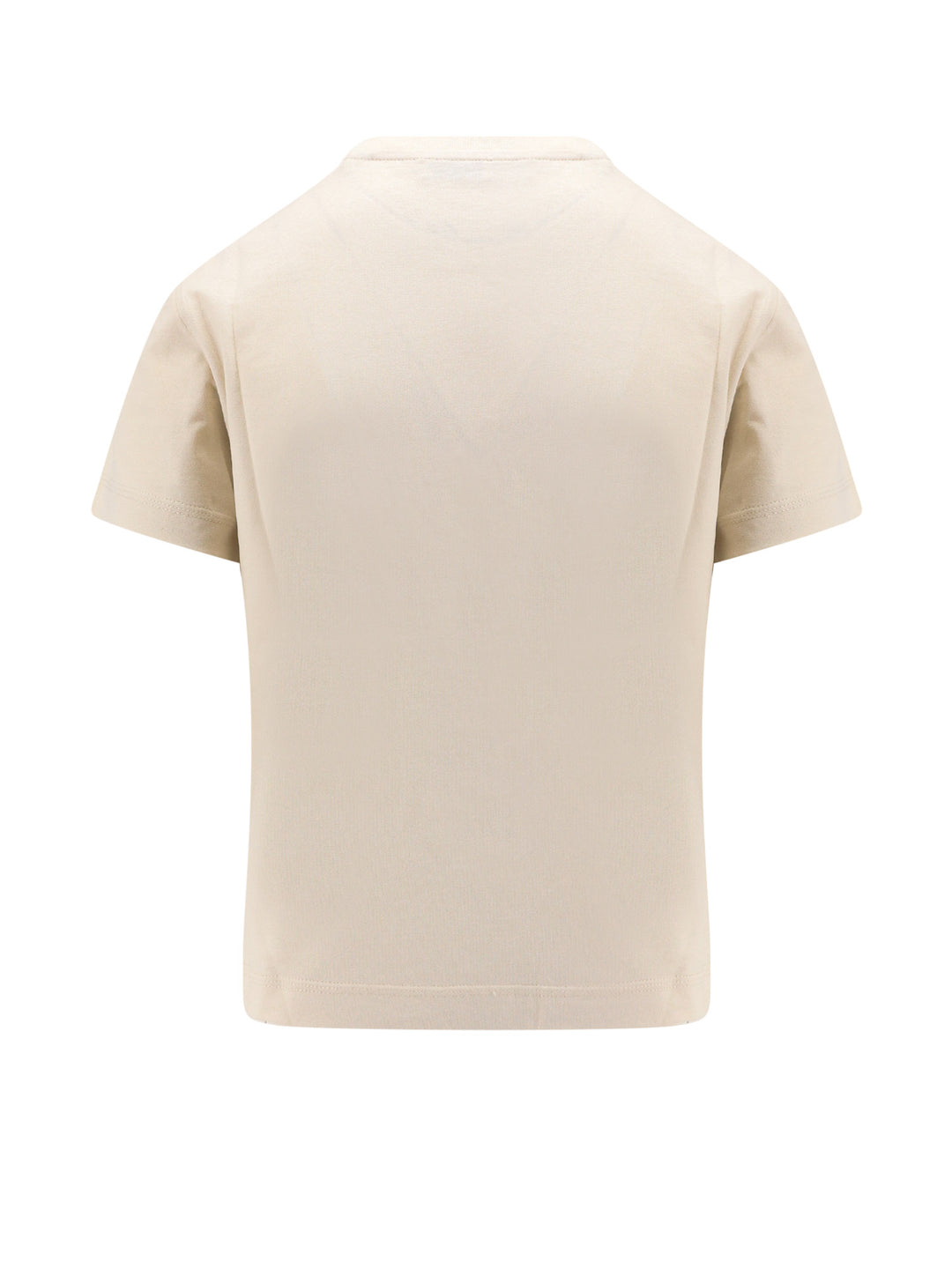 Cotton t-shirt with frontal embroidery