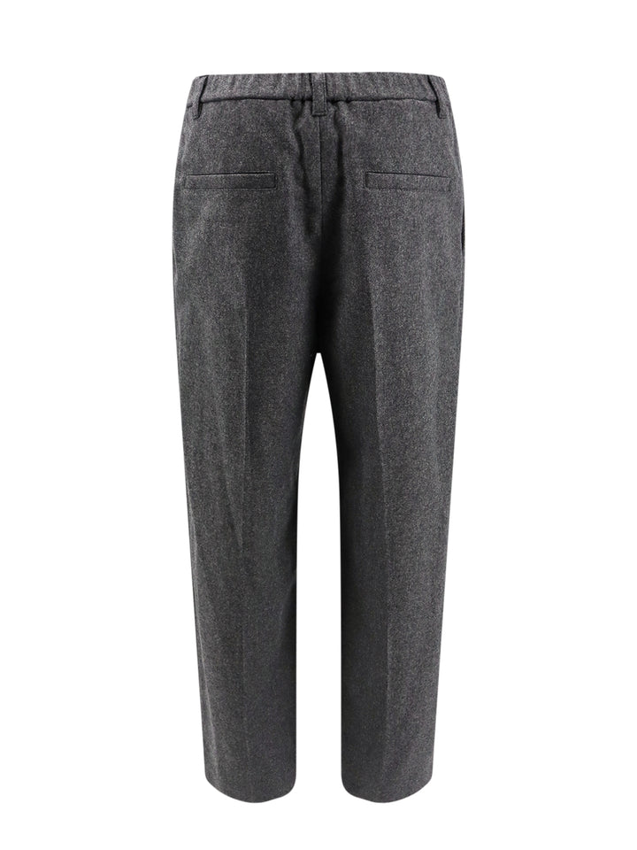 Wool and cashmere trouser