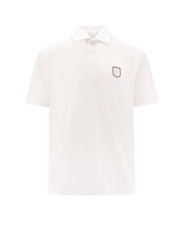 Polo shirt with Logo patch