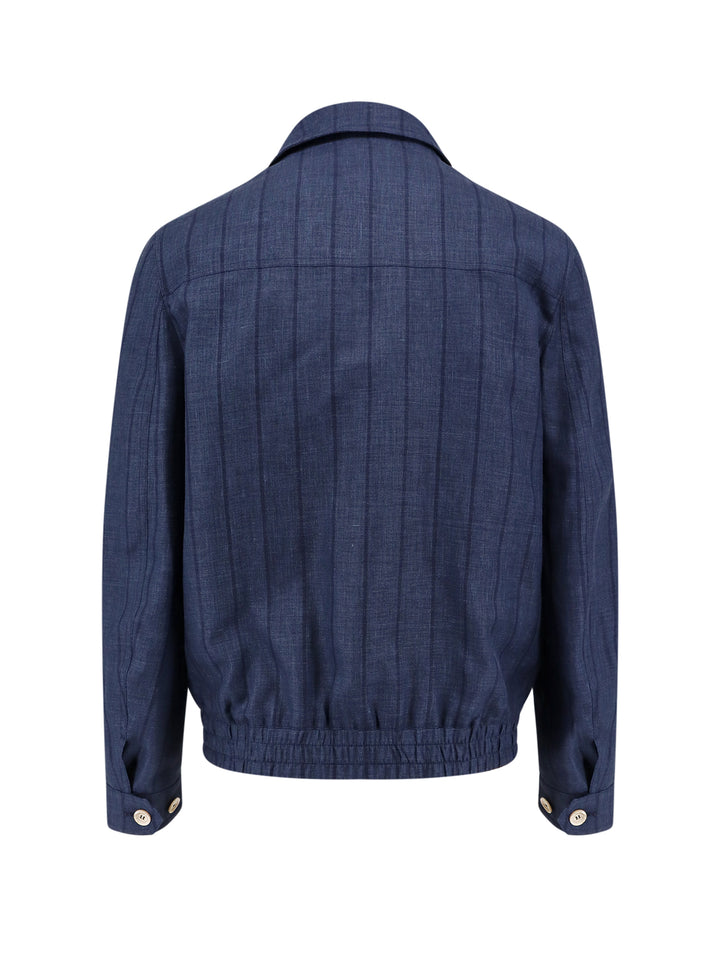 Wool, linen and silk jacket