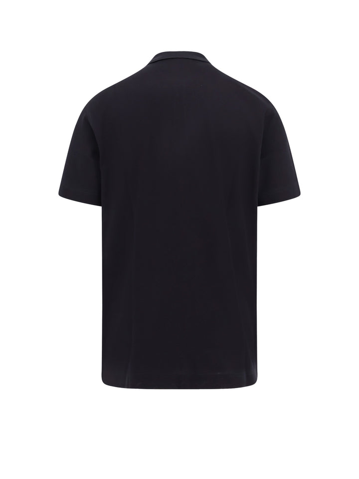 Piqué cotton polo shirt with 4G embroidery