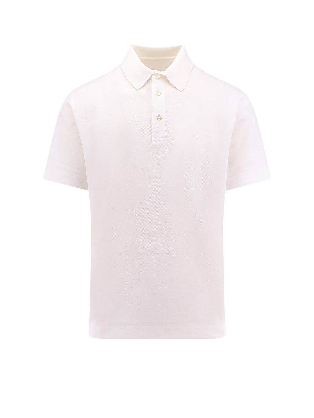 Piqué cotton polo shirt with 4G embroidery