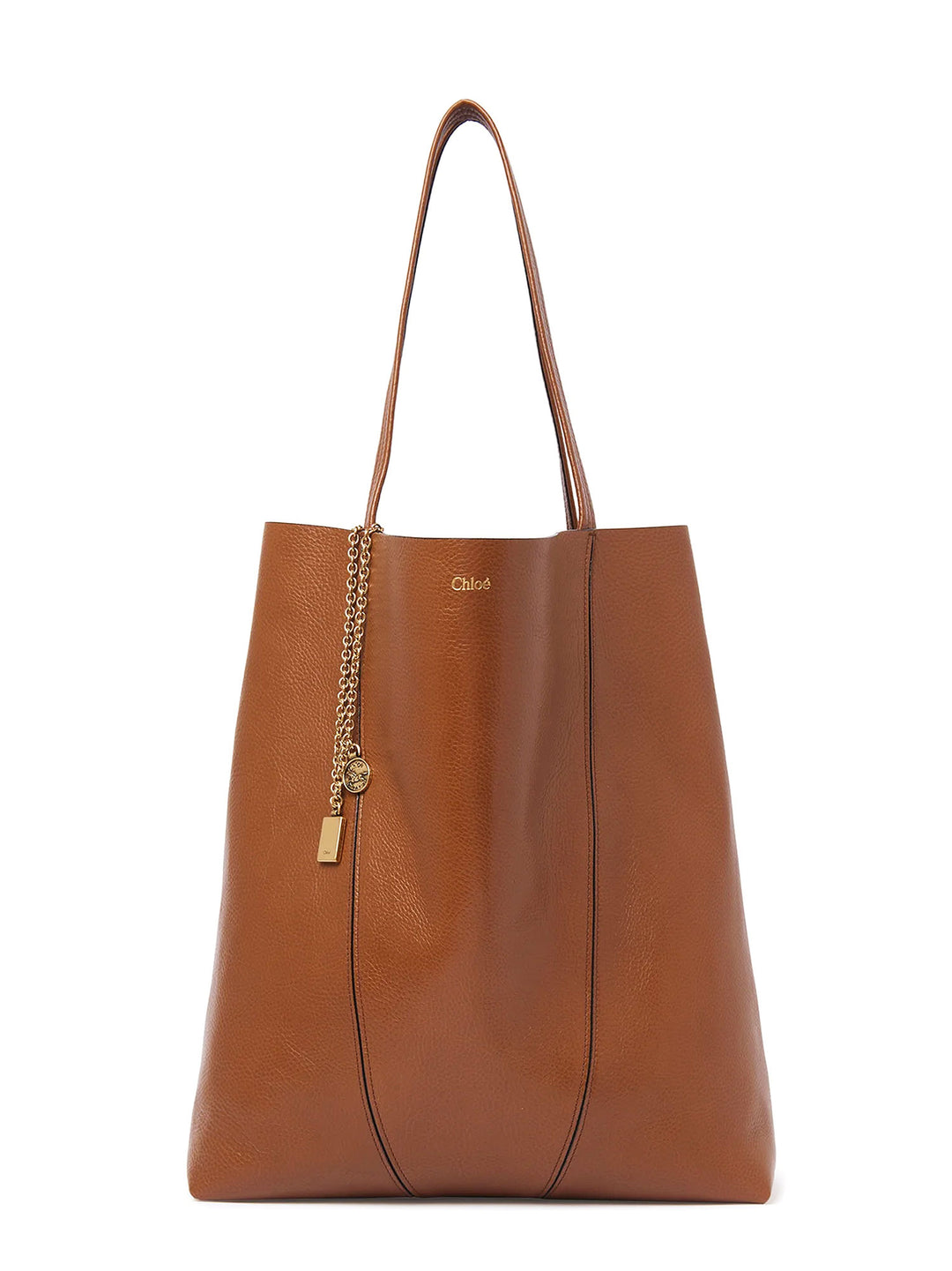 Chloé Spin leather shoulder bag