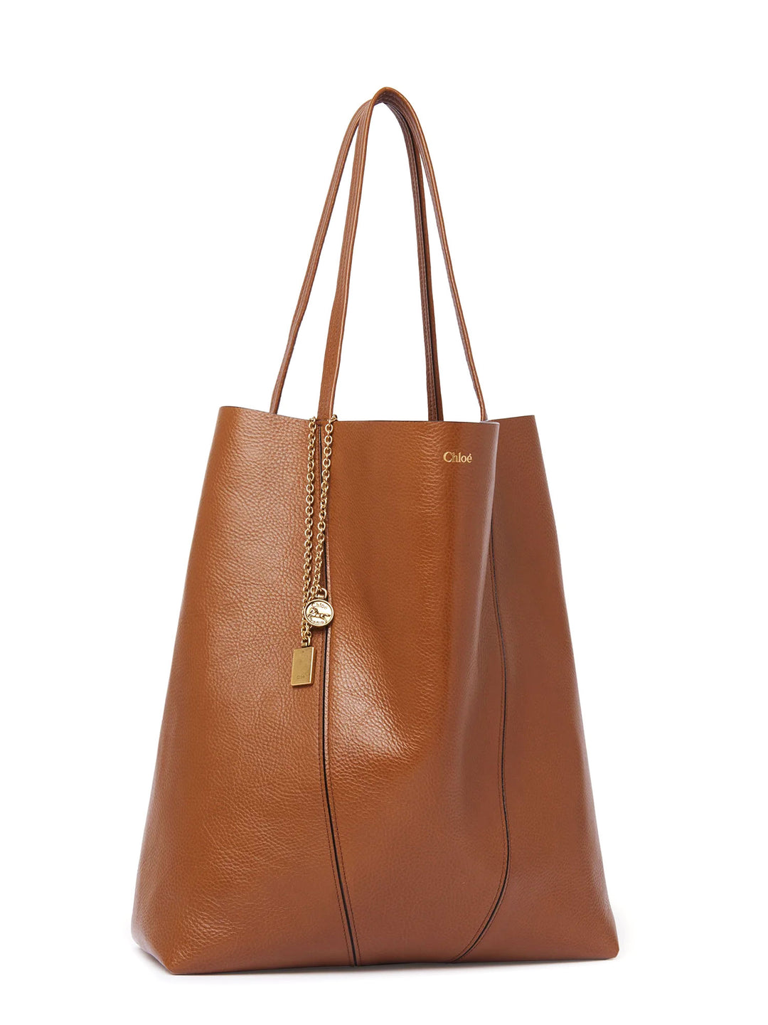 Chloé Spin leather shoulder bag