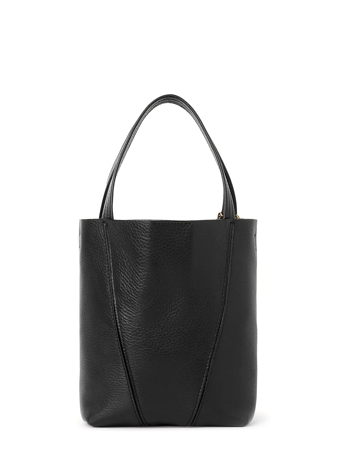 Spin leather shoulder bag with Chloé Logo detail