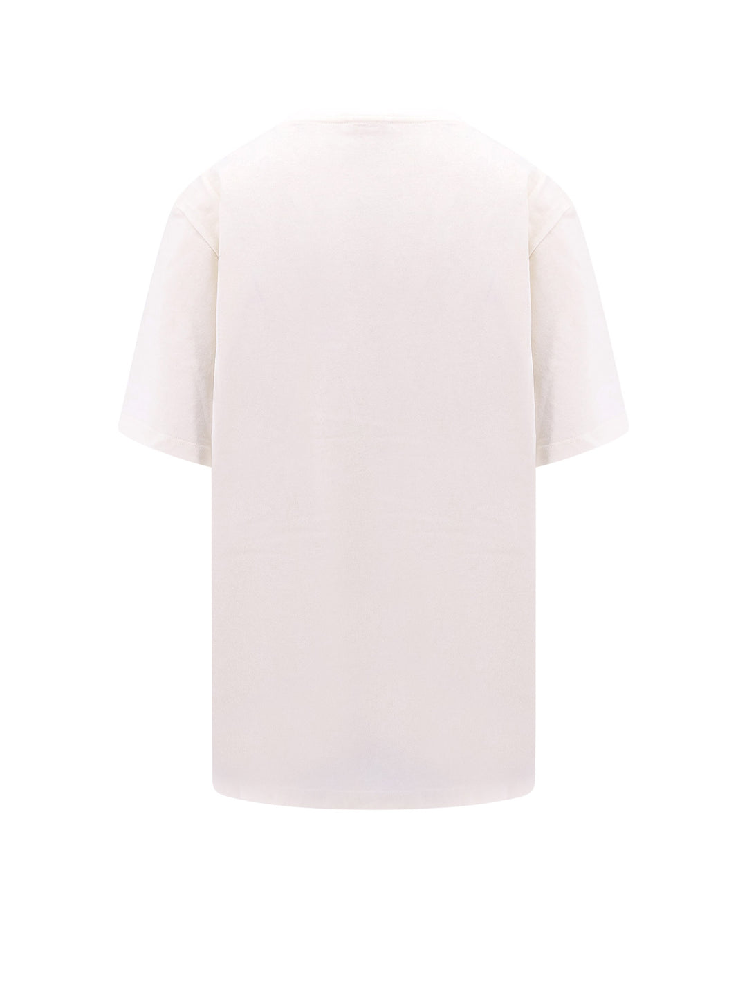 Organic cotton t-shirt with maxi Logo print