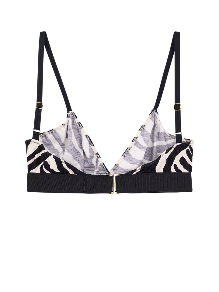 Stretch viscose bra