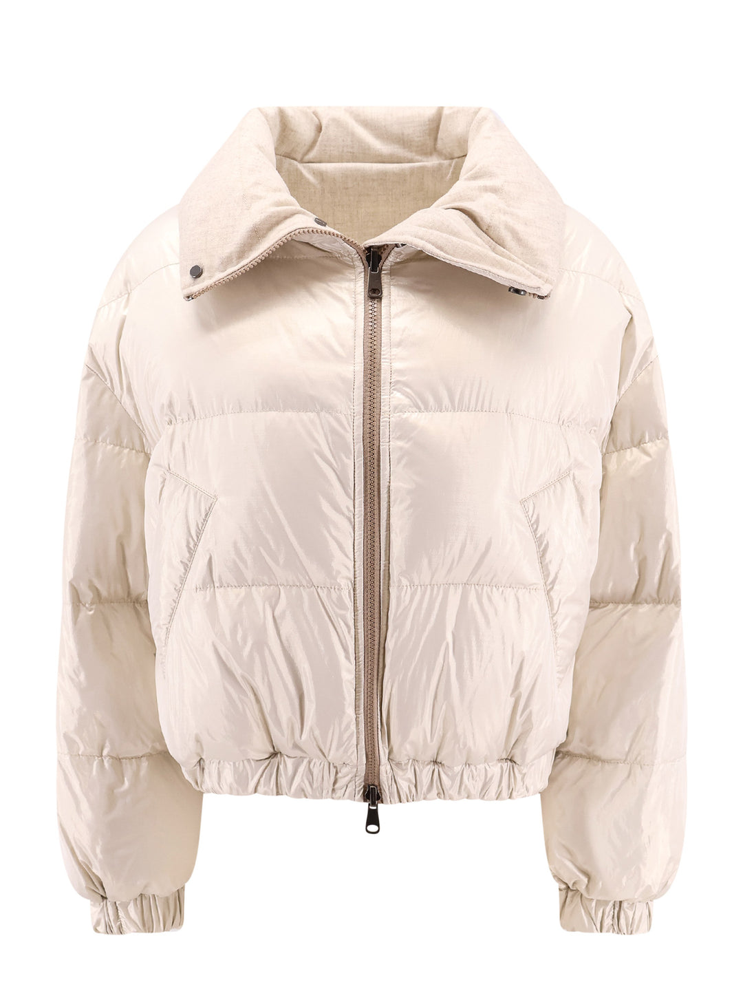 Reversible padded jacket