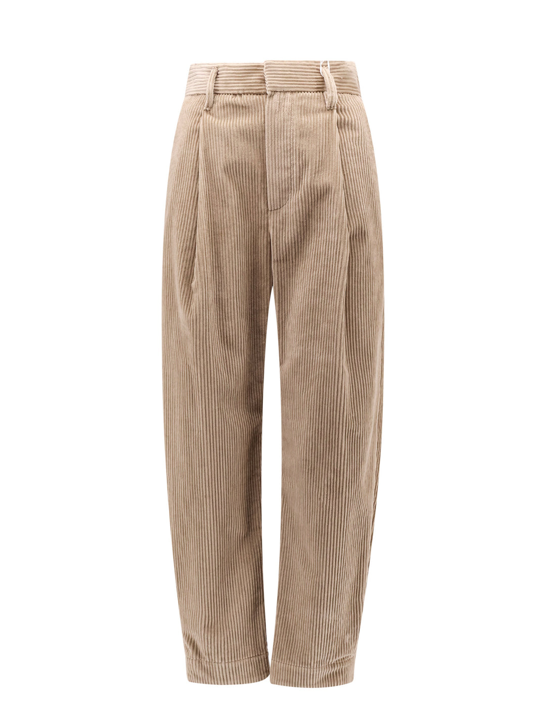 Corduroy trouser with pinces